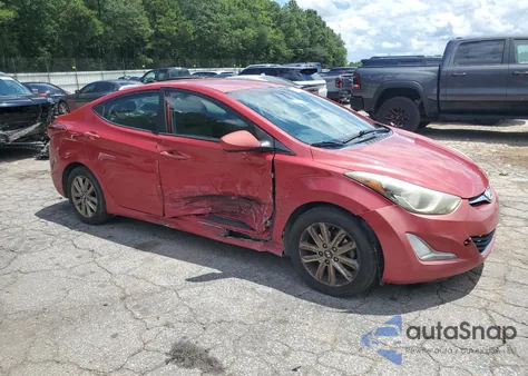 2014 Hyundai Elantra Se from USA, damaged, VIN KMHDH4AE8EU086147